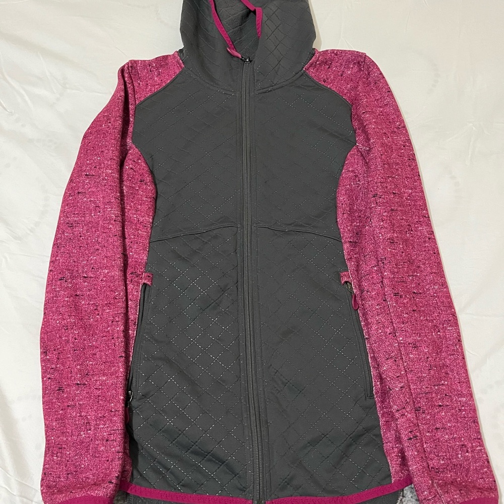 The North Face Women's Pink and Gray Jacket Size Medium